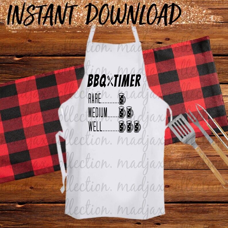 Download BBQ Beer Timer SVG Dad Shirt Sublimation Design Grill Master | Etsy