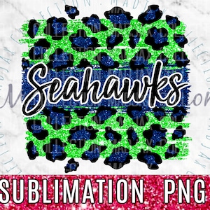 Glitter Seahawk Shirt Etsy