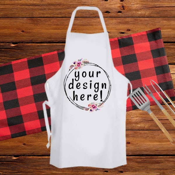 Apron Mockup. Product Mockup. BBQ Apron  Mockup. Digital Download