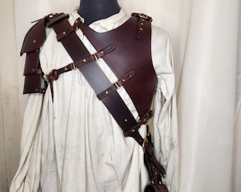 Full Armoured Battle Harness Handmade for SCA LARP Cosplay & Fantasy fairs