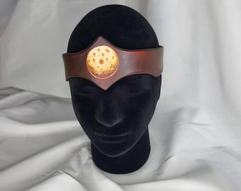 Luna Leather Headband