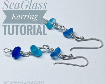 Crystal Wires,  Earrings Tutorial, Wire Wrapped