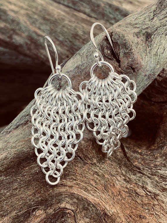 Silver by on sale mail earrings