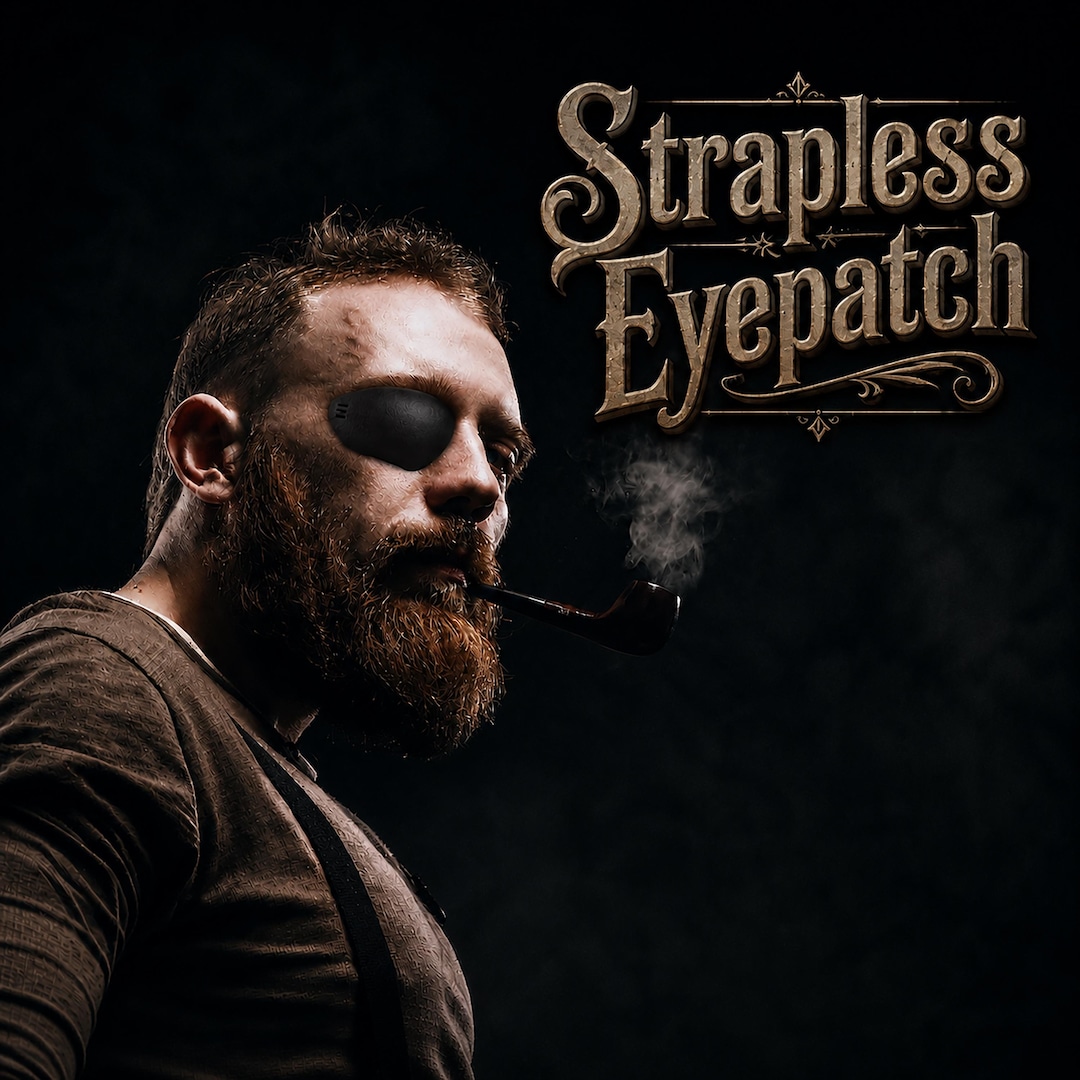 Strapless Eye Patch – Lightweight Vented Kydex Eyepatch | Multiple