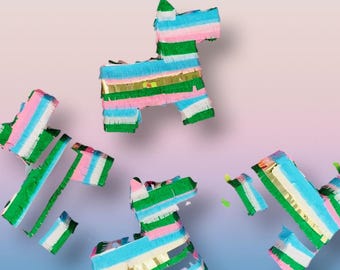 Mini Donkey Piñata: Fiesta Decoration & Unique Wedding Favor for Cinco de Mayo Celebrations