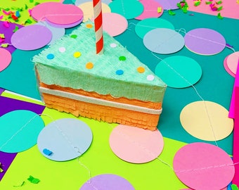 Cake Mini Pinata: Unique Birthday Party Favor for Anniversaries & Celebrations