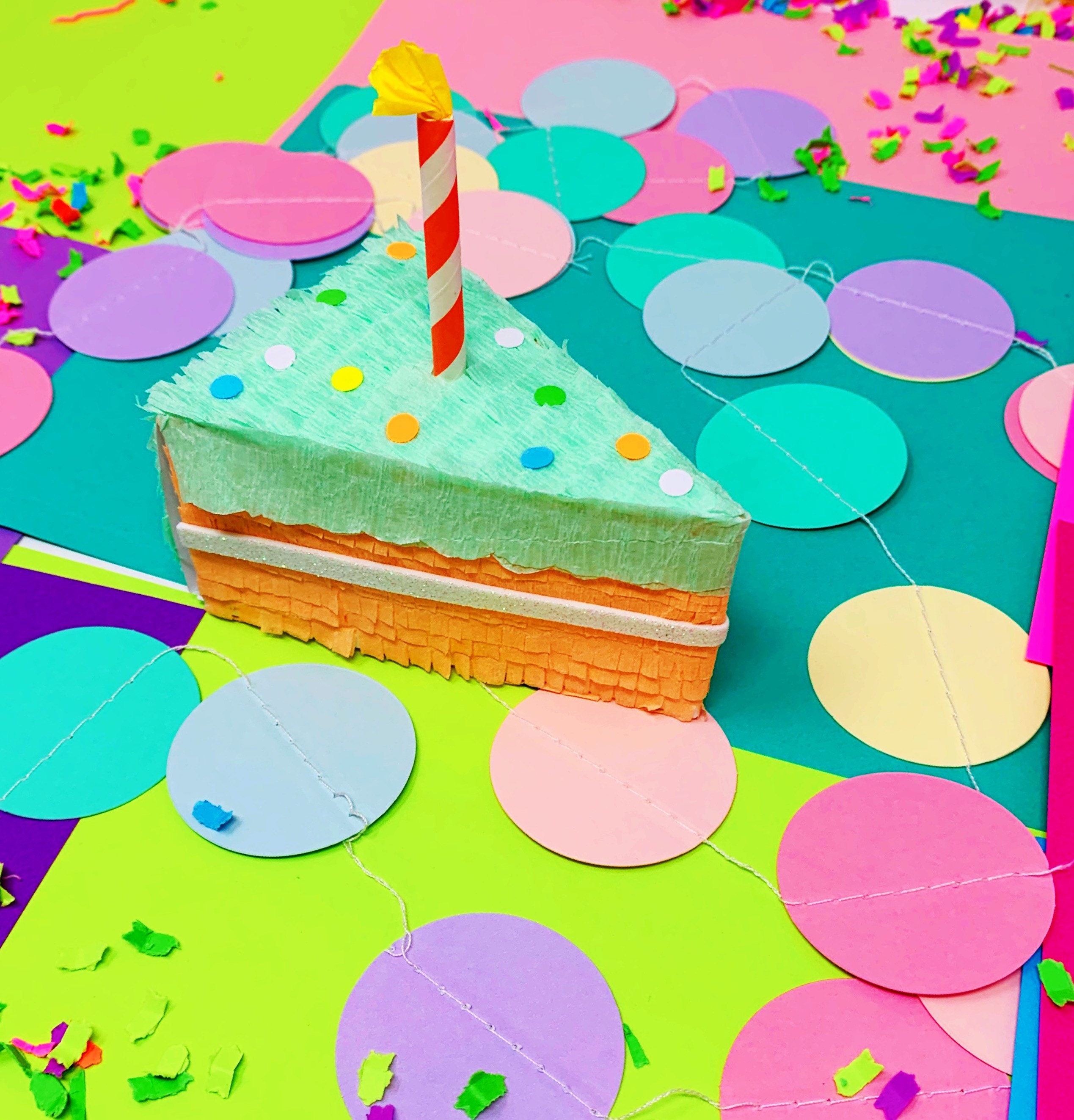 Piñata Pastel de Cumpleaños - Party Art
