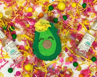 Avocado Mini piñata, fiesta decorations, Cinco de Mayo, Avocado piñata
