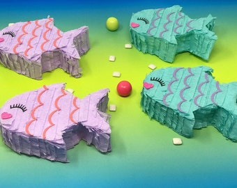 Plenty of Fish Mini Pinata Luau Party Favor Mermaid Under the Sea Theme