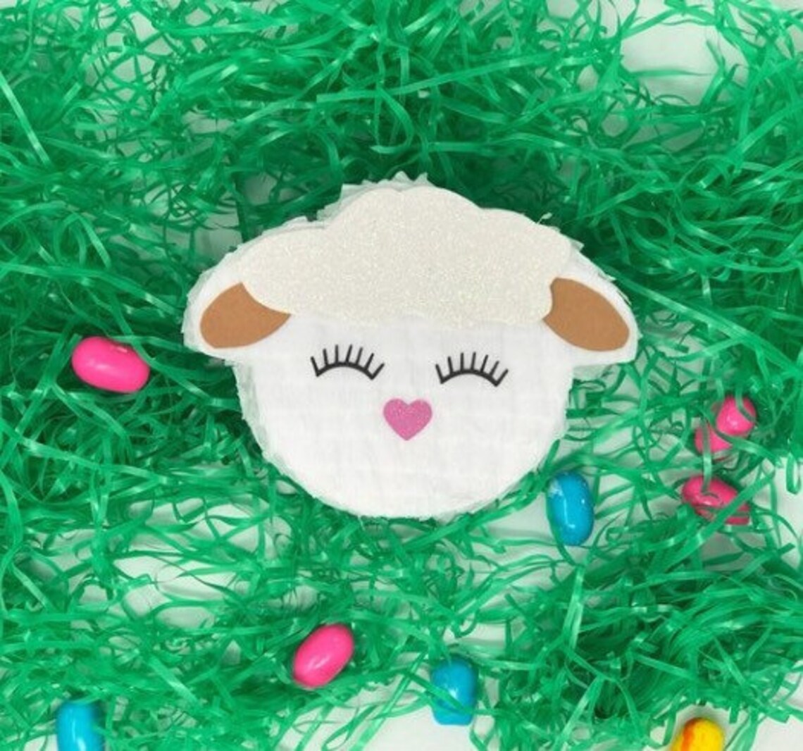 Sheep Mini Piñata Lamb Piñata Sheep Piñata Easter Etsy
