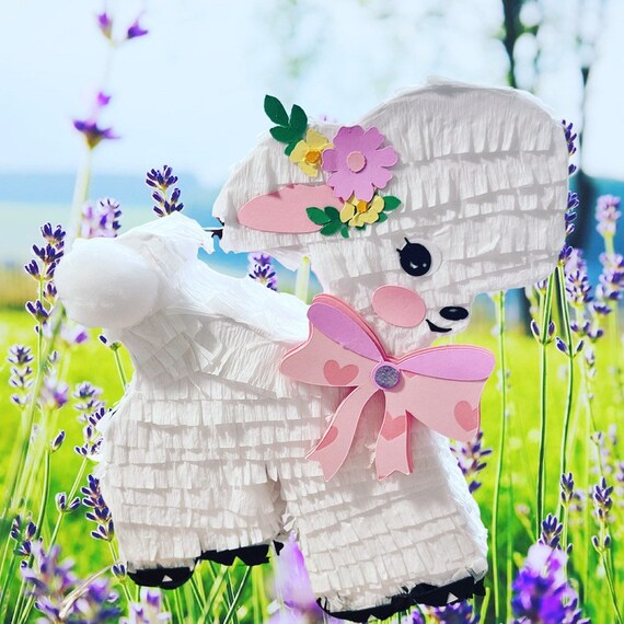 Mini Lamb Piñata Mini Sheep Piñata Vintage Lamb Decor Etsy