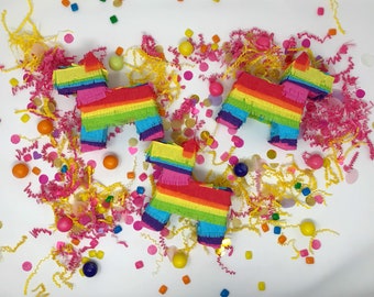 Mini Donkey Pinata: Fiesta Bachelorette Mexican Fiesta Party Favor