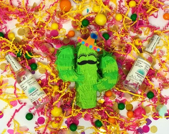 Mini cactus pinata, Cinco de Mayo, Party favors, Fiesta piñata, First Fiesta, Fiesta Birthday, Cactus Pinata, pinata for adults