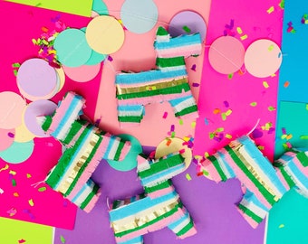 Mini Donkey Piñata: Fiesta Decoration & Unique Wedding Favor for Cinco de Mayo Celebrations