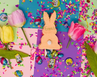 Mini Bunny Easter Pinata for Spring Party Decorations and Favors