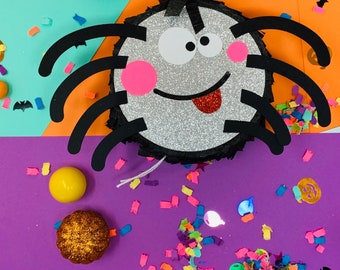 Halloween Decoration, Spider Mini Piñata / Indoor Halloween Decorations/ Spider Halloween Decor, Cute spider, Halloween Party