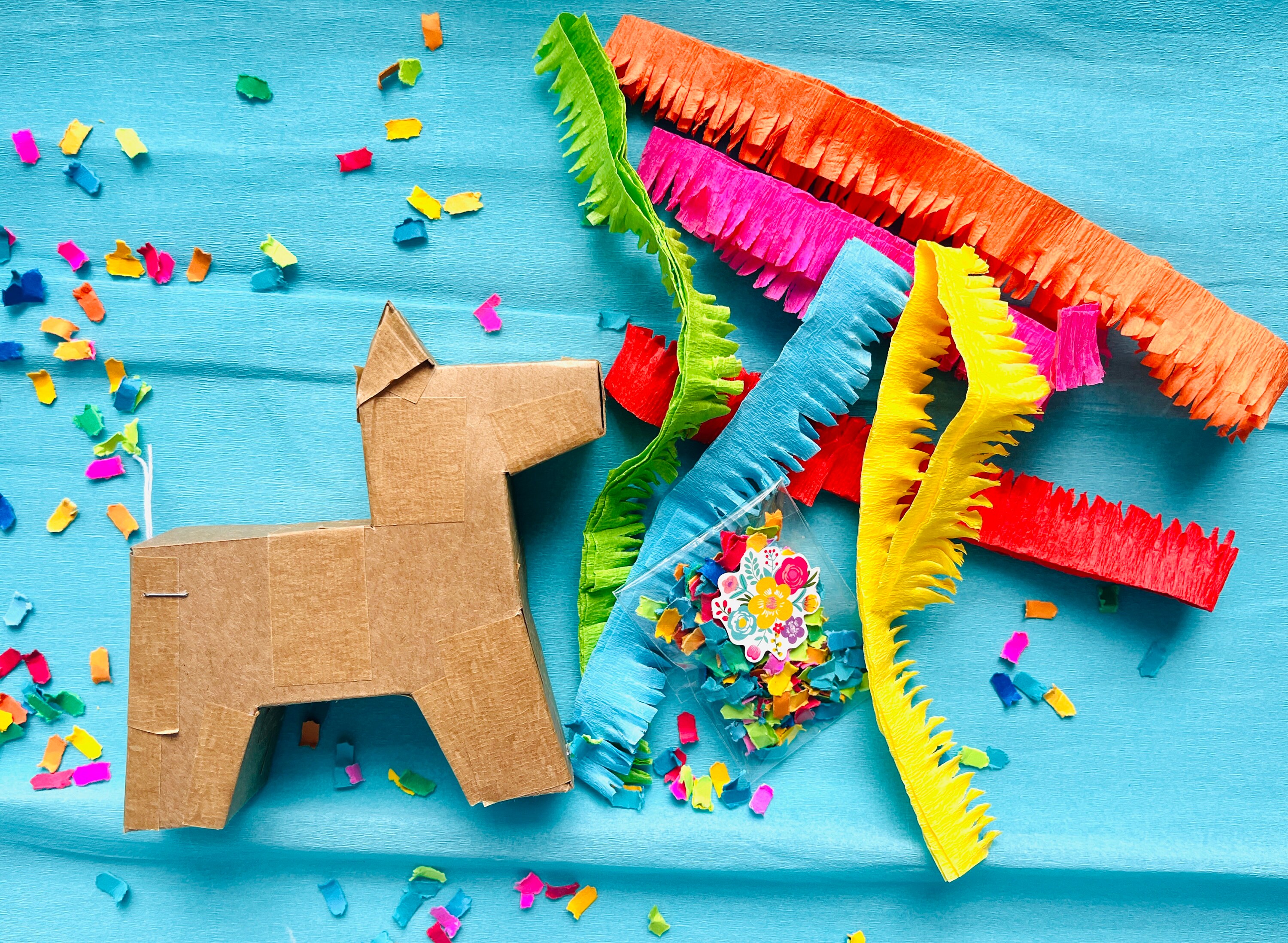 Handcrafted Mini Donkey Piñatas: Mexican-Inspired DIY Wedding Favors & Bridesmaid Proposal Gifts