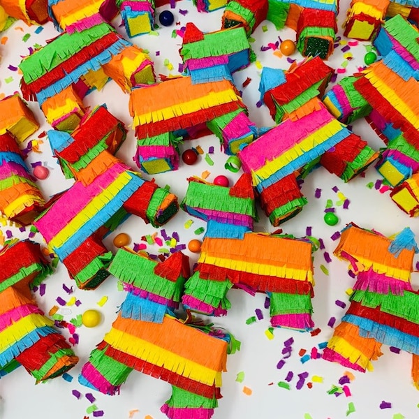 Fiesta Mini Pinata Donkey Party Favor Cinco de Mayo Bridesmaid Proposals Fiesta Wedding Favors Donkey Pinata Trending Now