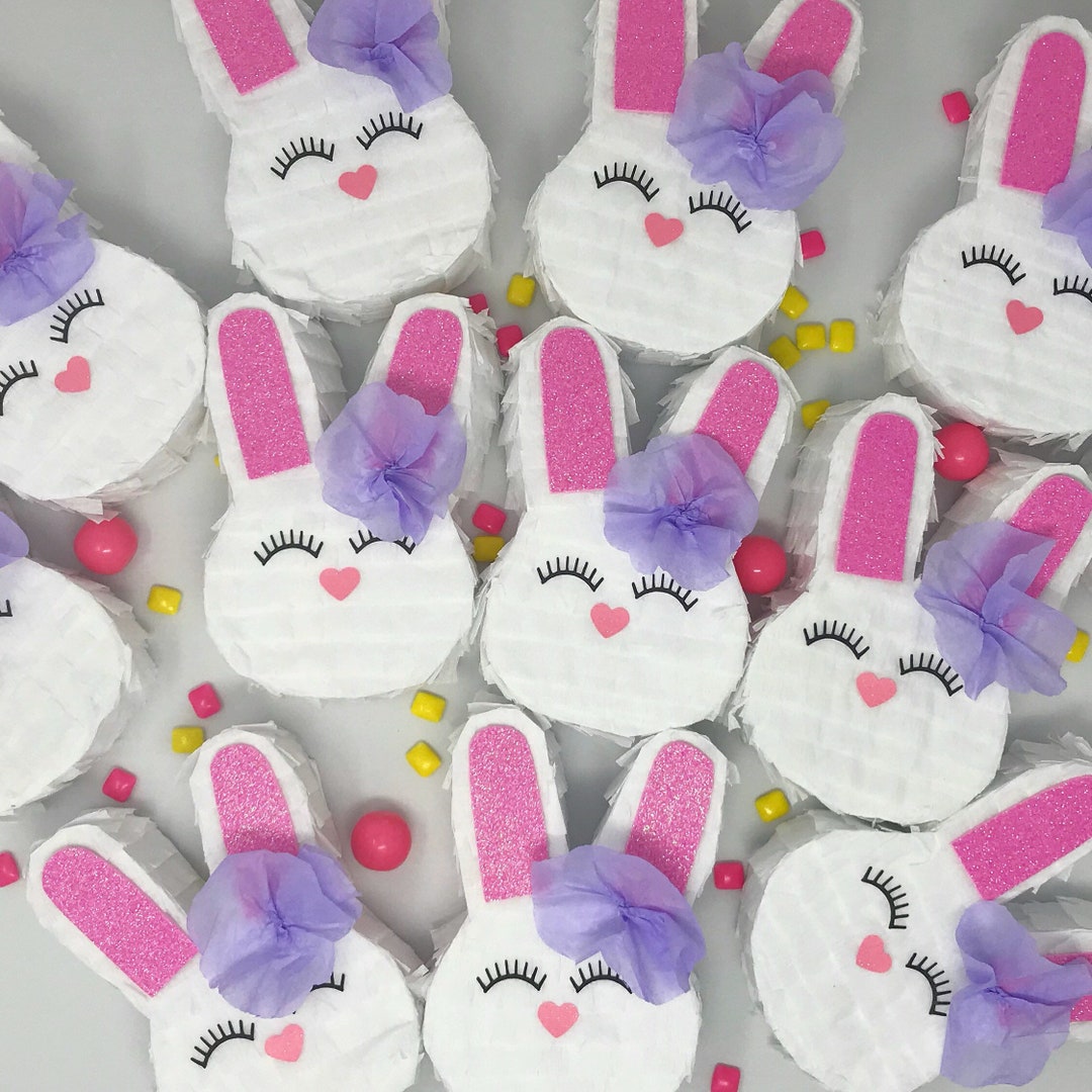 Custom Bunny Mini Pinata for Spring Decoration and Easter Party Favors ...