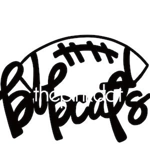 Bobcats Football Sublimation Digital download