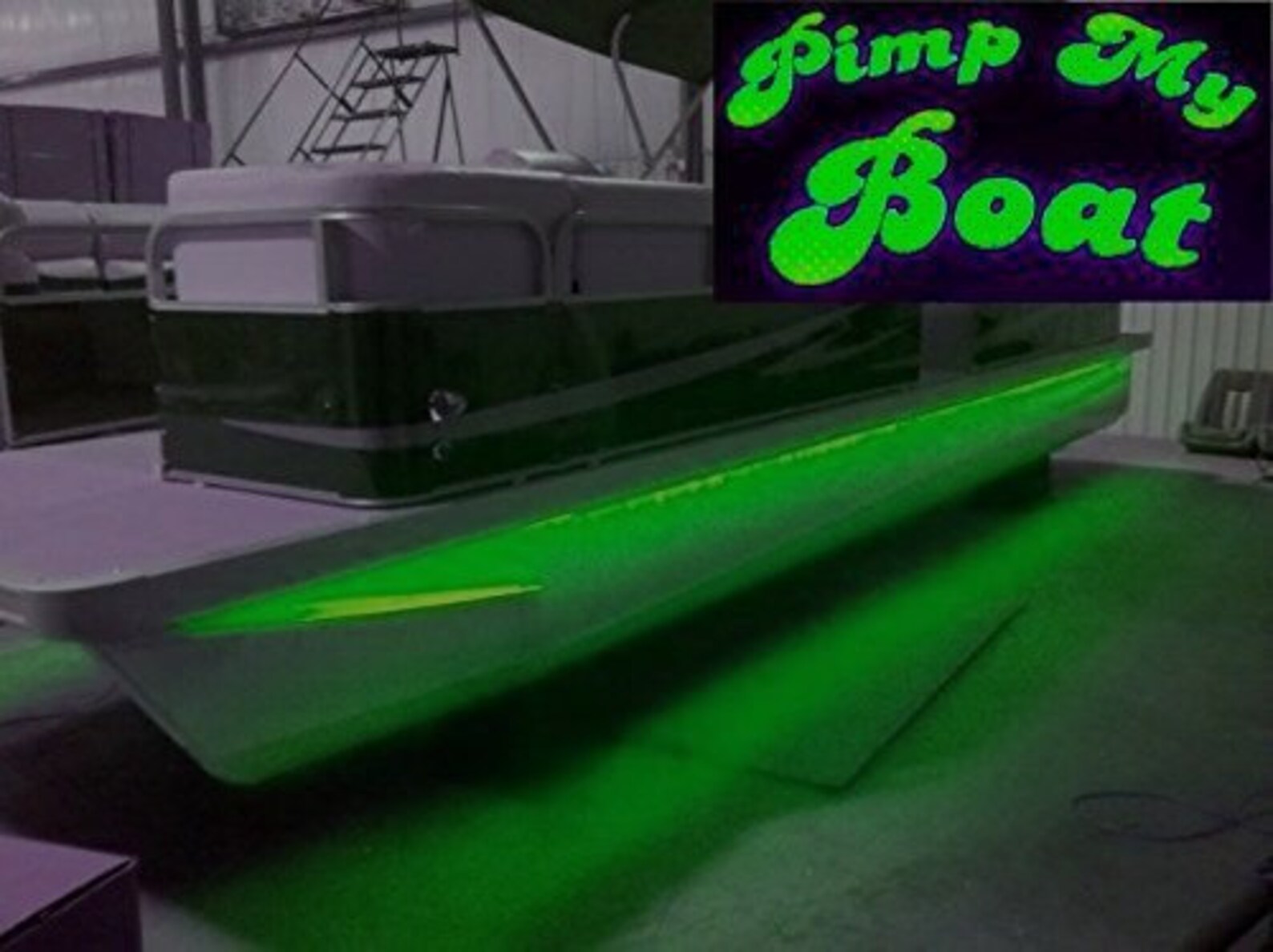 Pimp My Pontoon Green LED Boat Deck Lighting Kit With Bonus Etsy