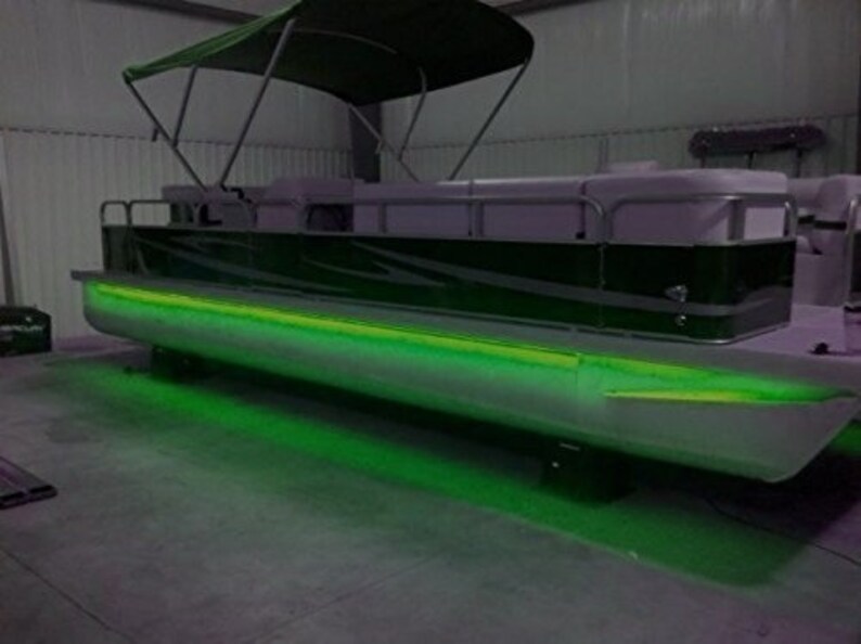 Pimp My Pontoon Green LED Boat Deck Lighting Kit With Bonus Etsy