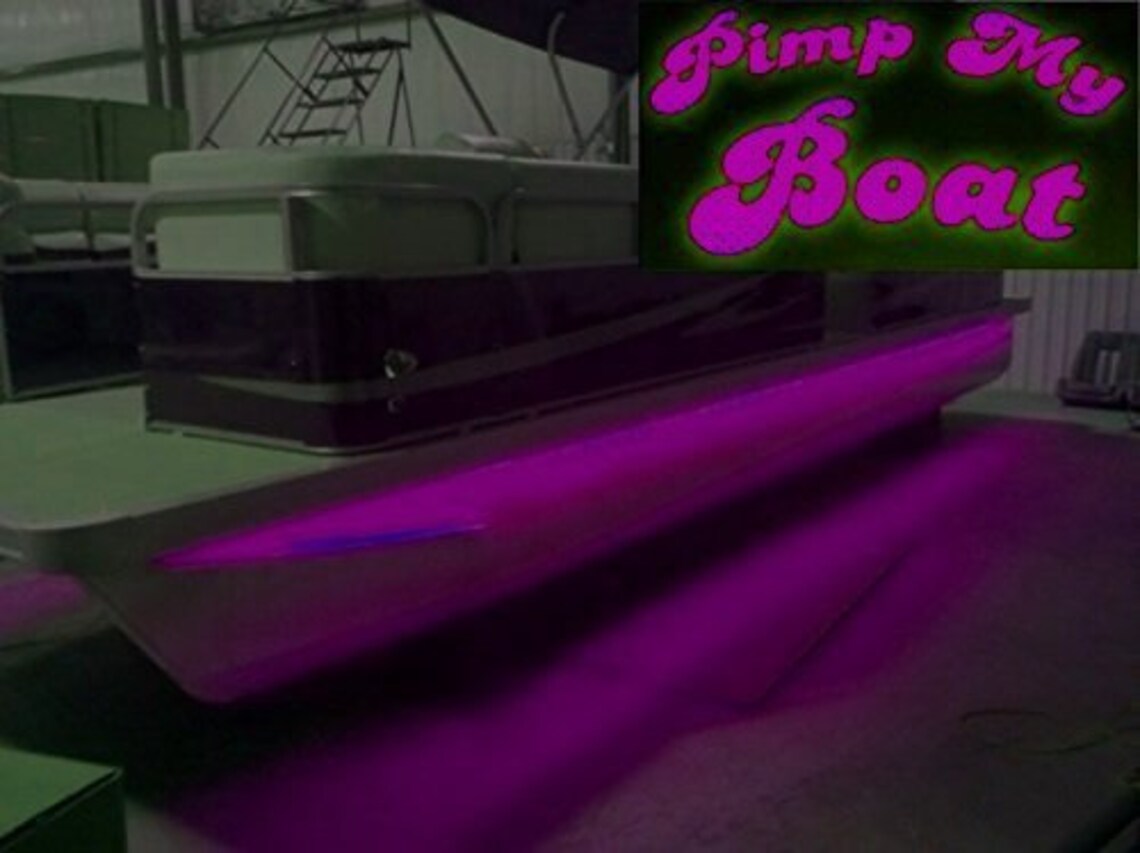 Pimp My Pontoon UV Black Light LED Boat Deck Lighting Kit with Etsy