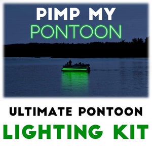 Pimp My Pontoon Neon Led Boat Under Deck Lighting Kit With Etsy