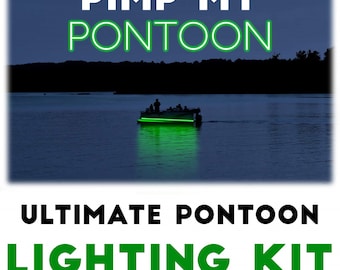 Green LED Boat Lights Pontoon Bowrider Center Console Deck Night Fishing 12  Volt 