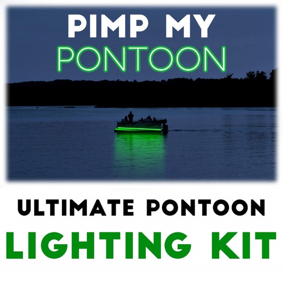 Multi color led pontoon cheap lights