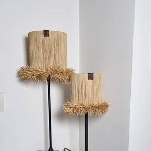Bastlampenschirm, Bastlampenschirm, Bastlampe