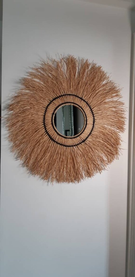 miroir soleil Raphia,