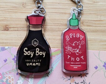 Soy Boy and Spicy Thot Charm
