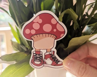 Sticker champignon frais
