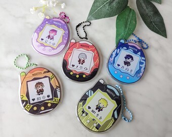 Breloques acryliques NijiTama Noctyx Tamagotchi