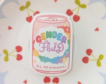 Sticker fluide genre