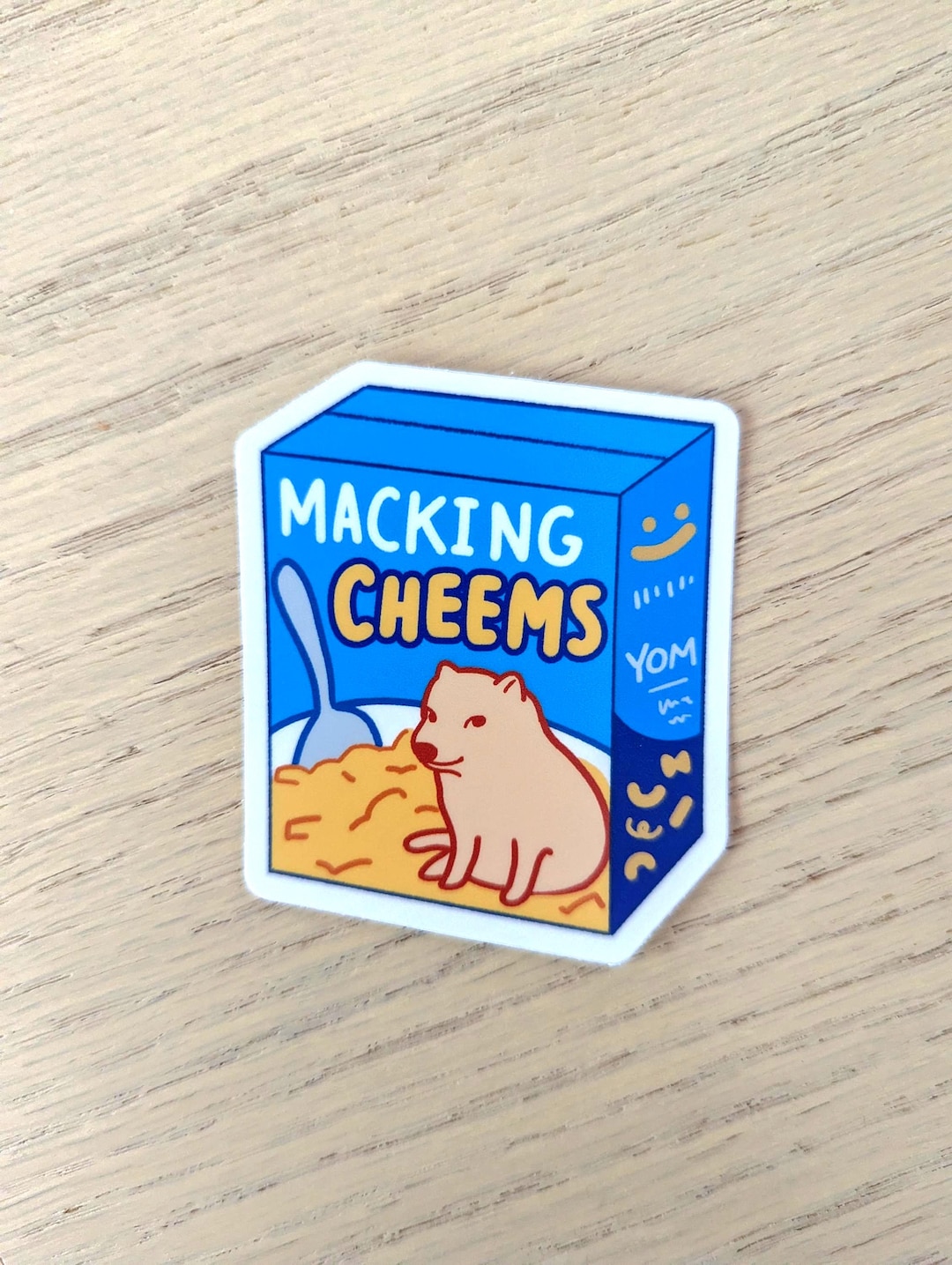 Sticker Ok Cheems Macking Cheems Sticker - Etsy