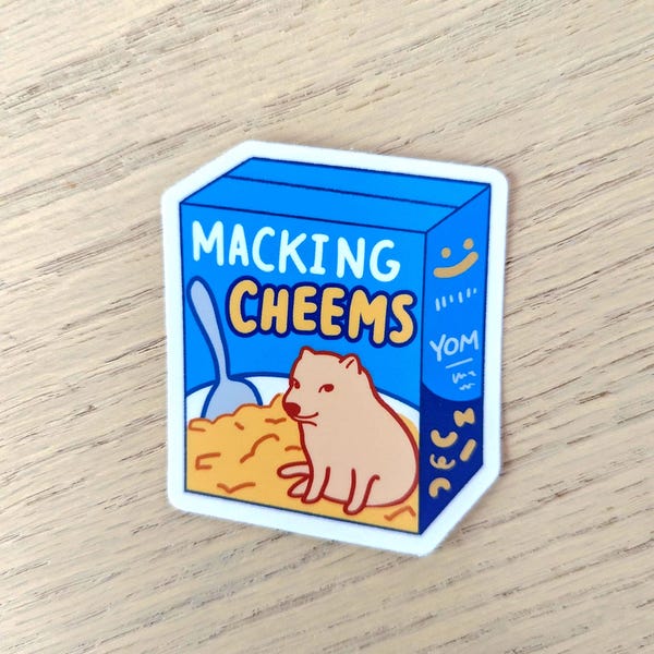 Sticker Ok Cheems Buy Cheems Sticker Online In India - Etsy India