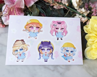 Feuille d'autocollants Holo Myth pour la maternelle
