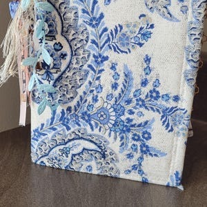 Blue and Peach Journal