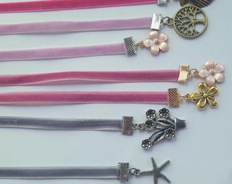 Velvet Ribbon Bookmarks