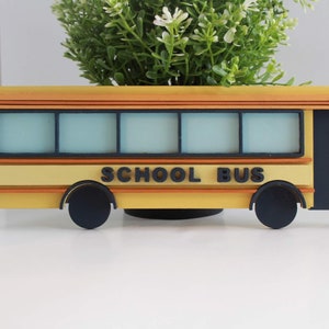 Bus Driver Appreciation, Mini School Bus, Bus Driver Thank You, Back To School Gift, Personalized School Bus, Thank you for Bus Driver