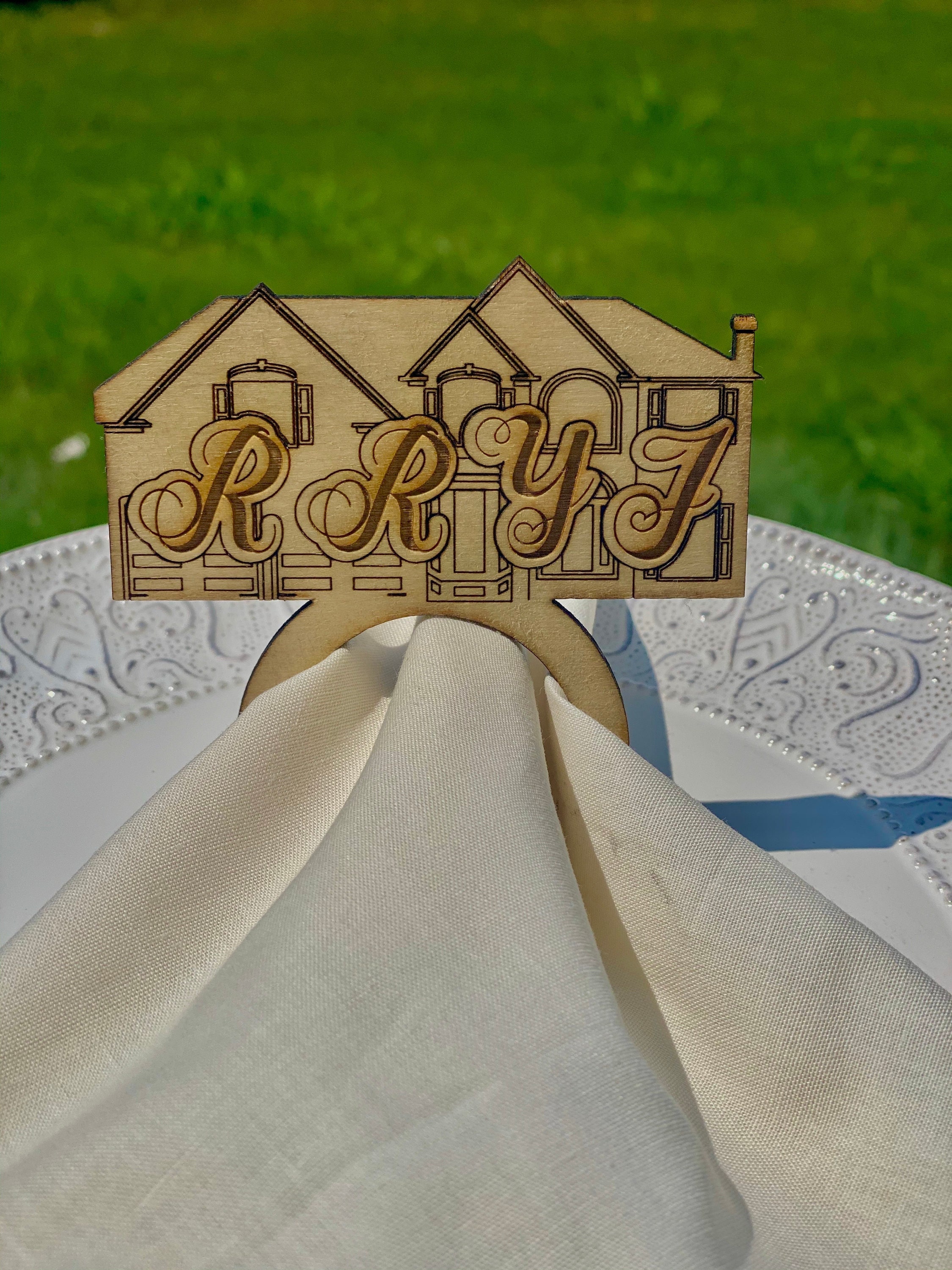 Napkin Rings Laser Cut Napkin Rings Custom Napkin Rings Napkin