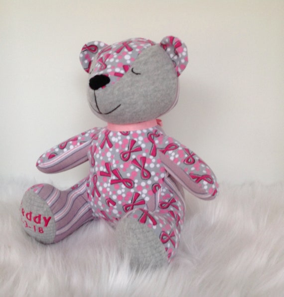 onesie teddy bear keepsake
