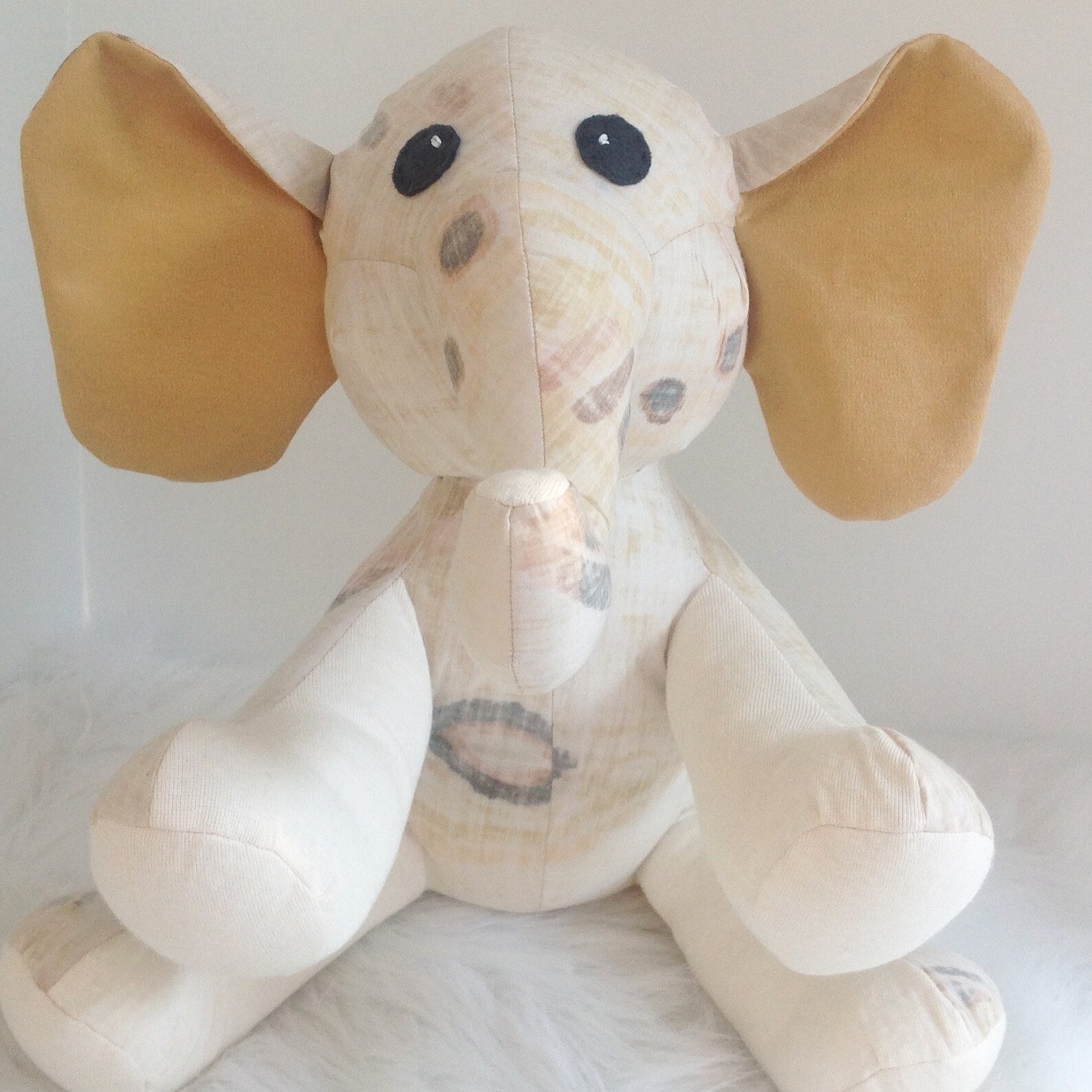 Memory Bear Keepsake Animal Elephant Custom and Handmade - Etsy
