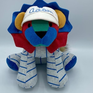 Custom Lion Memory Animal – Handmade from Baby Clothes, Loved One's Clothing, Pajamas