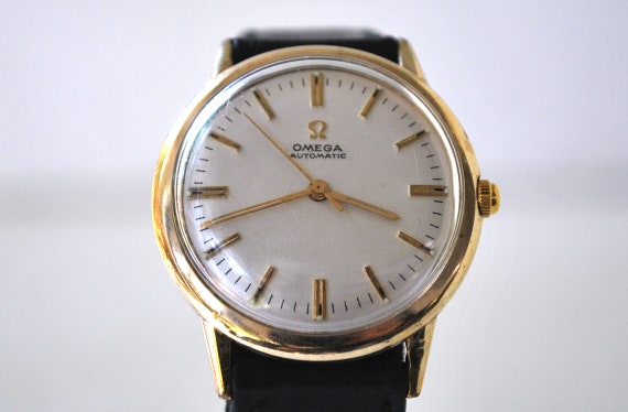 1964 Omega Gold Filled Men s Automatic Wristwatch 17 Jewels Etsy