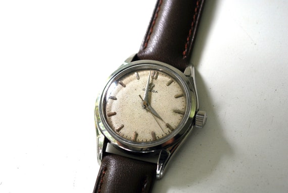 Omega Watch Vintage 1952 Rare Original Honeycomb … - image 7