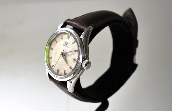 Omega Watch Vintage 1952 Rare Original Honeycomb … - image 1