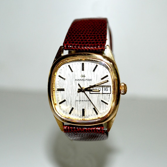 Men's Vintage Hamilton Day-Date Self Winding Watch - image 1